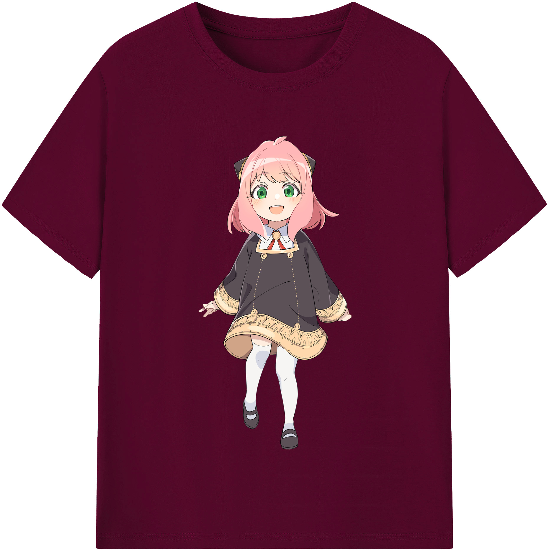 （画像用） SPY×FAMILY间谍家家酒 レディースカジュアルプリントTシャツ（綿100％）